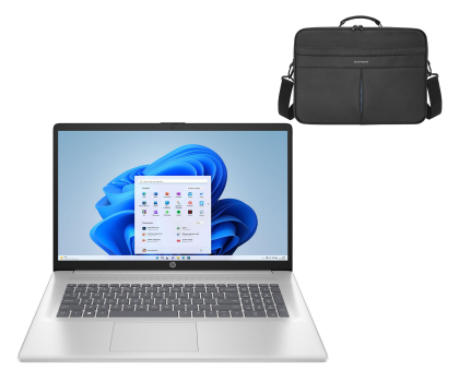Laptop HP 17 Core 7-150U/16GB/512/Win11 Zestaw